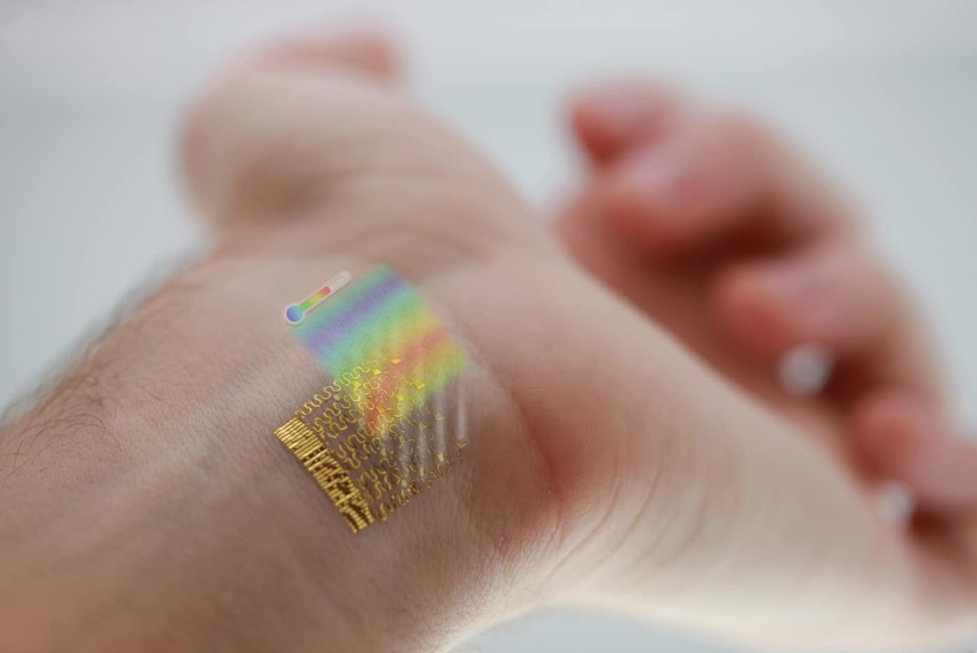 The High Tech Tattoo-Like Patch That Can Check Your Body Temperature The High Tech Tattoo-Like Patch That Can Check Your Body Temperature
