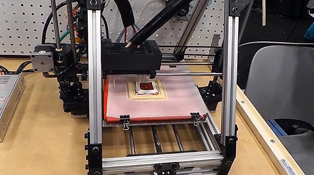 3D Printed Extra Cheese Pizza: The Perfect Dinner For High Tech Geeks 3D Printed Extra Cheese Pizza: The Perfect Dinner For High Tech Geeks