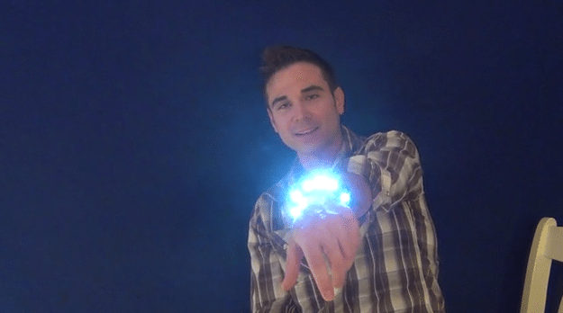 Sol Cuff: Illuminated Solar Powered Charging Wristband