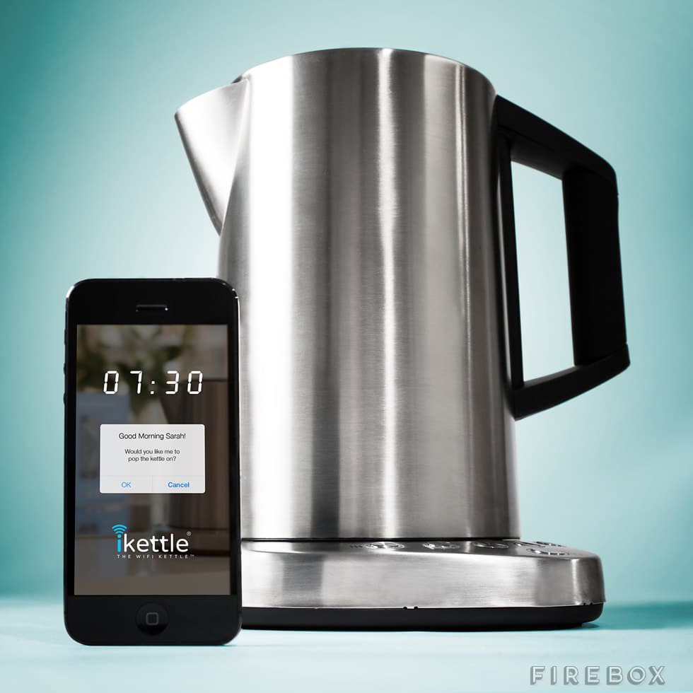 World’s First Wi-Fi Kettle Lets You Boil Water From Your Smartphone
