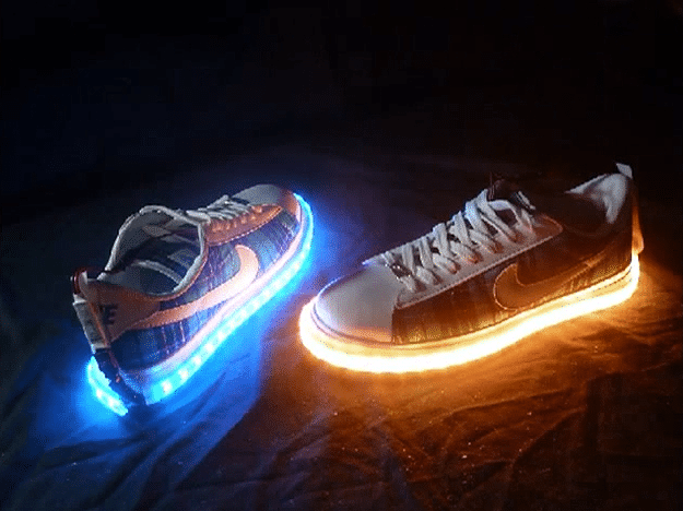Vision X LED Shoe Kit Will Make You Walk On Light Vision X LED Shoe Kit Will Make You Walk On Light