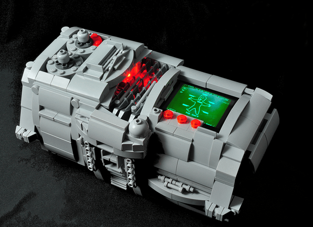 Working LEGO PIP-Boy 3000 Is Far From Your Standard LEGO Wear