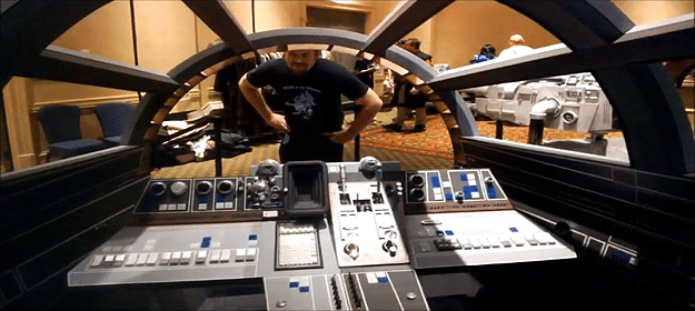 Full Scale Build Project: Millennium Falcon Cockpit Done! Full Scale Build Project: Millennium Falcon Cockpit Done!