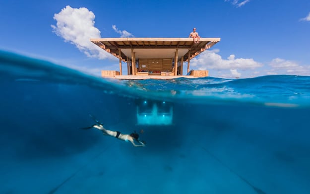Exotic Hotel Room Has A Secret Underwater Retreat Exotic Hotel Room Has A Secret Underwater Retreat