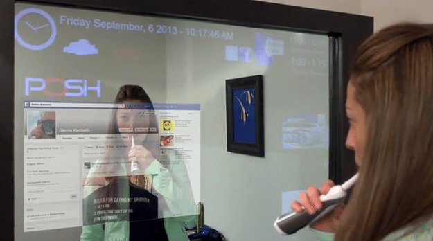 iMirror: Tomorrow’s Touchscreen Interior Technology