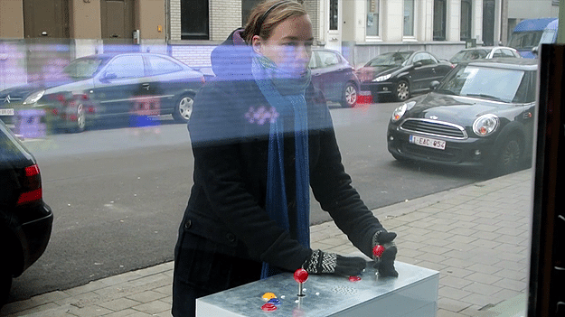 Epic Video Game Storefront Engages The Entire Neighborhood