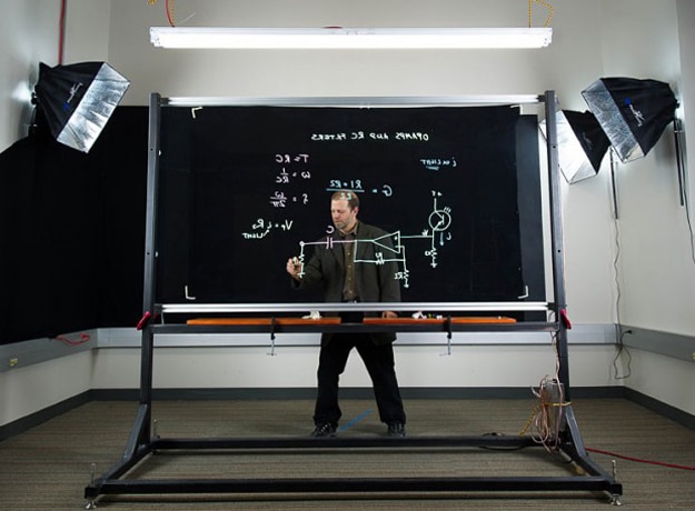 Teacher Creates Groundbreaking New Transparent Lightboard