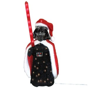 darth vader tinsel santa