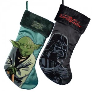 darth vader yoda applique stockings