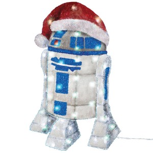 r2d2 tinsel Christmas decoration