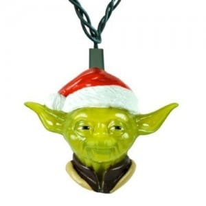 yoda christmas string lights