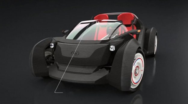 World’s First Fully 3D Printed Car Only Took 44 Hours To Complete World’s First Fully 3D Printed Car Only Took 44 Hours To Complete