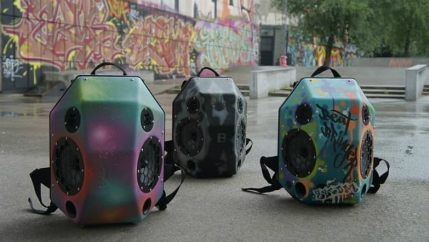 BeatBringer Boombox Backpack Takes Epic To The Streets BeatBringer Boombox Backpack Takes Epic To The Streets