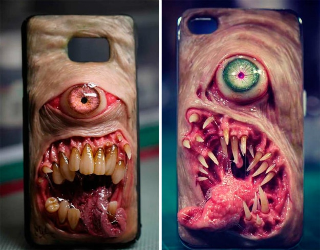 The Scariest Custom Smartphone Cases Ever Made The Scariest Custom Smartphone Cases Ever Made