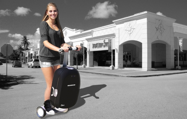 This Intelligent Suitcase Is Your Luggage Segway This Intelligent Suitcase Is Your Luggage Segway