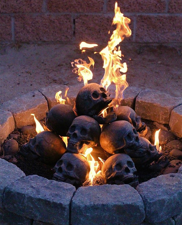 These Freakishly Real Gas Fireplace Skull Logs Are The Perfect Nightmare Fuel These Freakishly Real Gas Fireplace Skull Logs Are The Perfect Nightmare Fuel