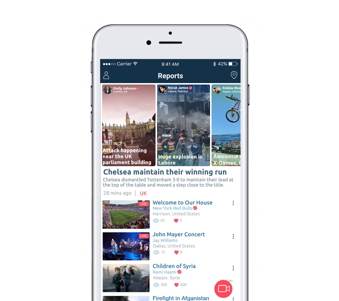 Live Reporting – An App To Watch And Report The True News Live Reporting – An App To Watch And Report The True News