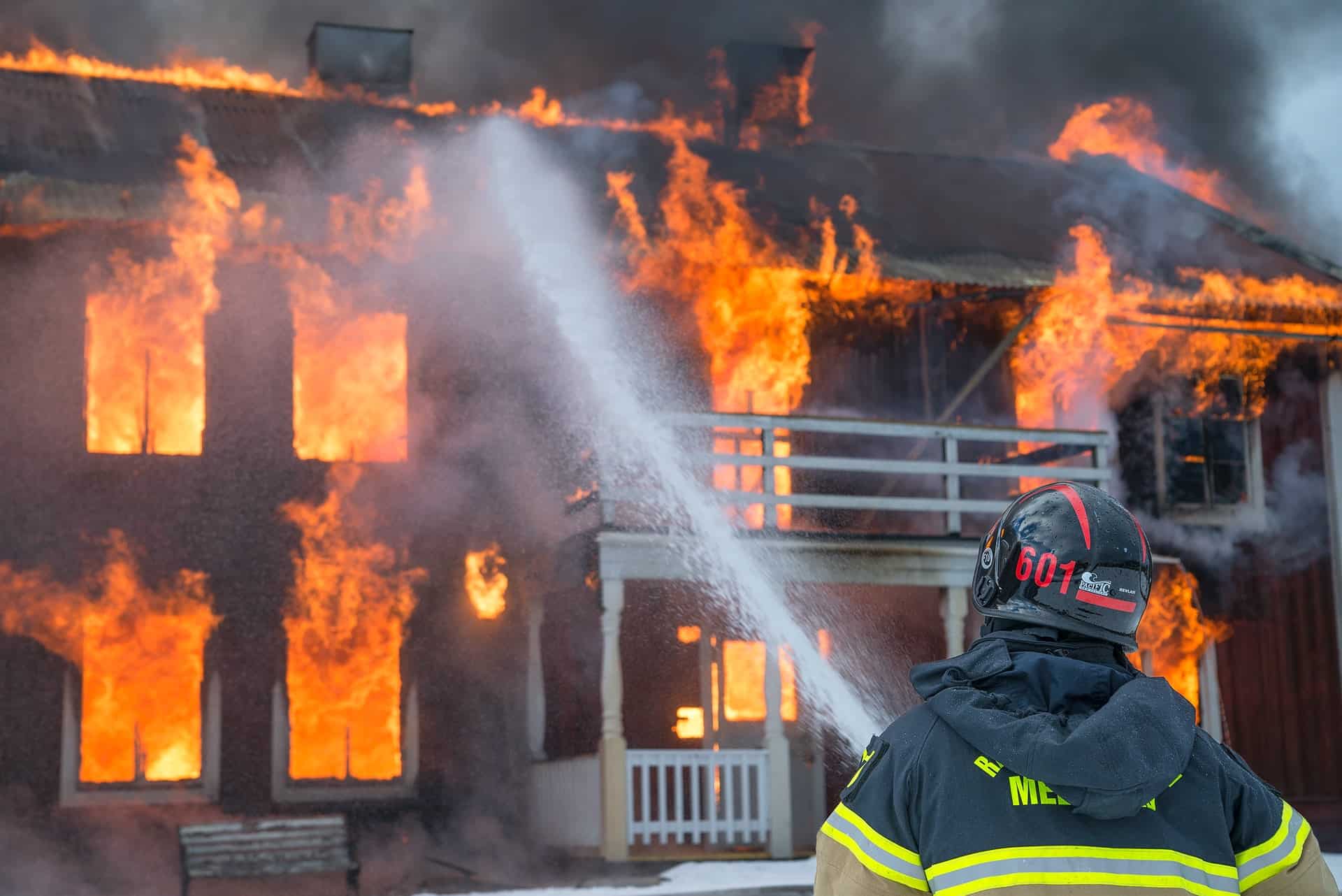 House Fire Steps Header Image