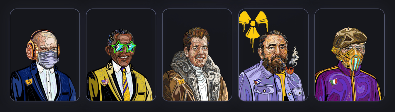 The Presidents Leaders NFT Article Image 1