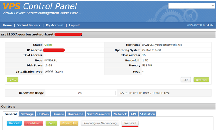 Installing Debian VPS Server Article Image 2