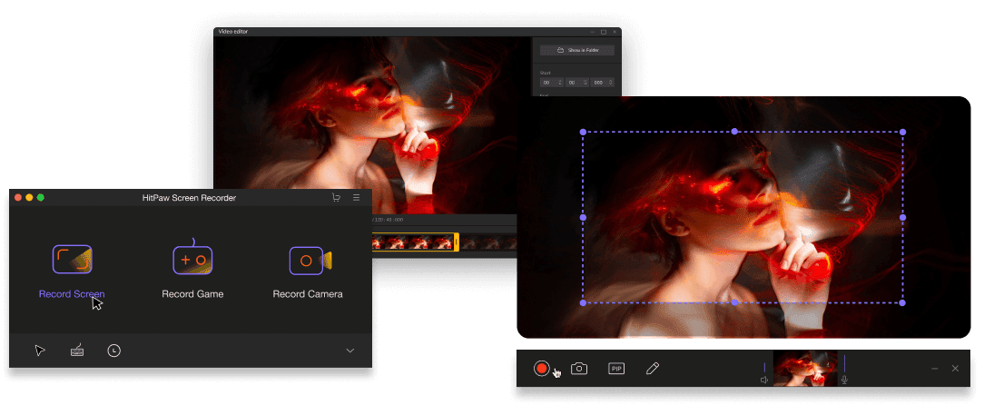 Record presentation PowerPoint on Windows – Hitpaw screen recorder