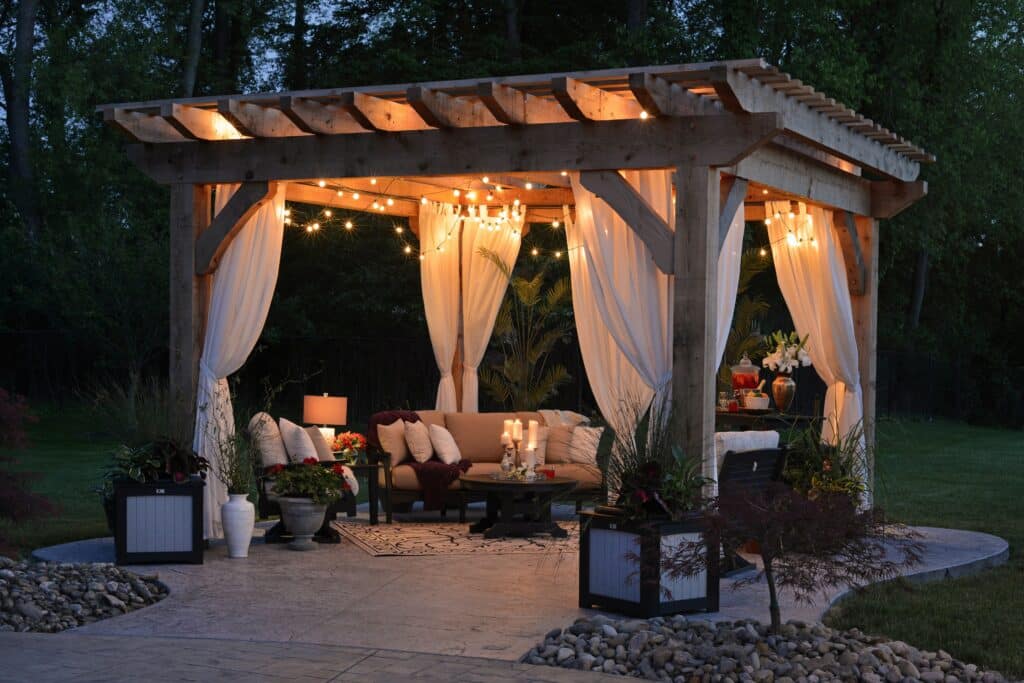 3 Inspiring Ideas Decorating Wooden Gazebo 3 Inspiring Ideas Decorating Wooden Gazebo