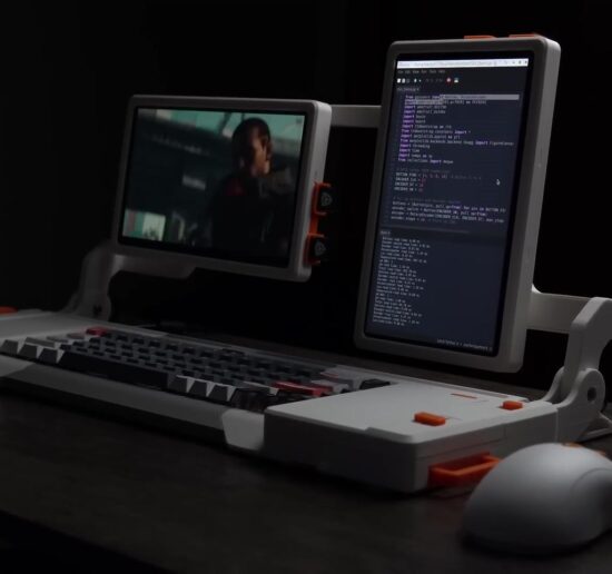Raspberry Pi Cyberdeck: The 3D Printable Dual Screen Build That Reveals ...
