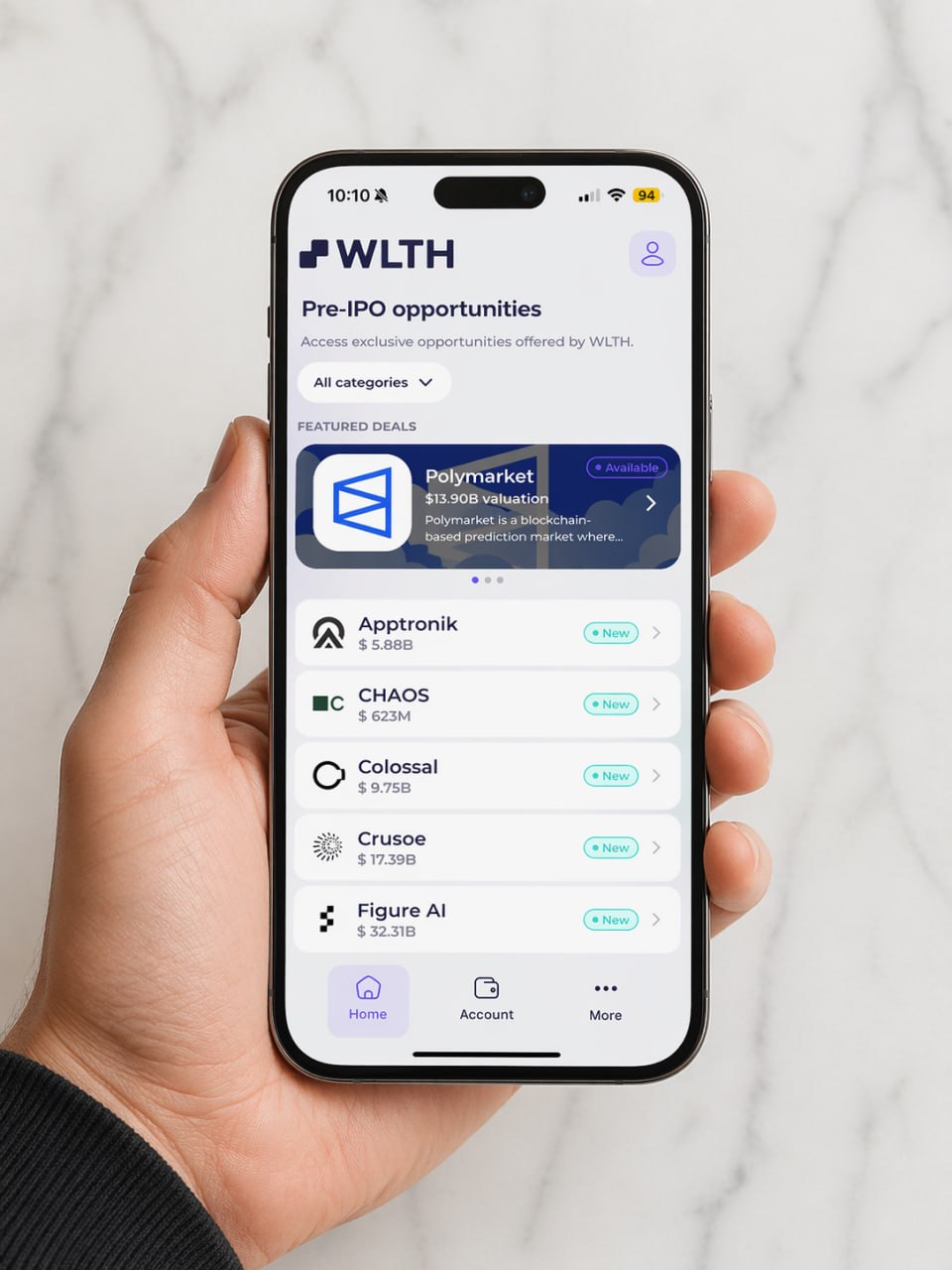 WLTH Launches Revolutionary App To Democratize Pre-IPO Investing Footer image